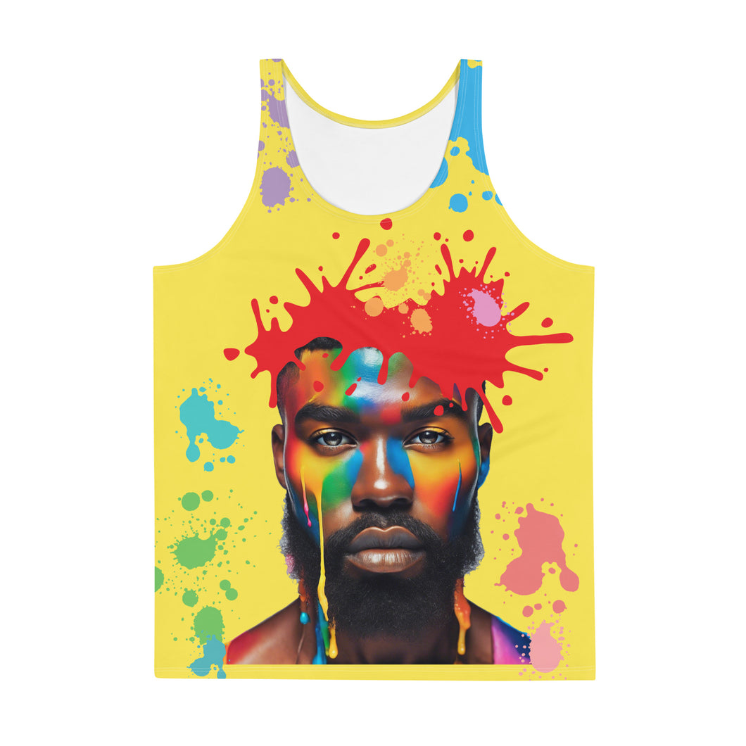 Painted-Melanin Unisex Tank Top