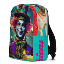 Load image into Gallery viewer, “The Unusual World of Wally McFluster, The Mad Hatter” Movie Backpack
