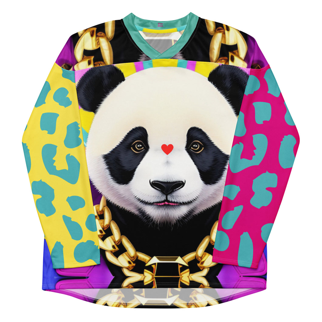 ‘HipHop Funkadelic Panda’ unisex hockey jersey