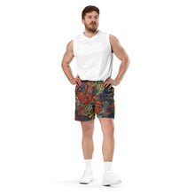 Load image into Gallery viewer, Sandtown-Apache Unisex paisley mesh shorts
