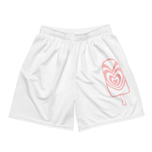 Load image into Gallery viewer, The-White-Swirl Unisex mesh shorts
