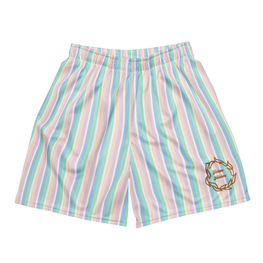 The-Moody-Mood Unisex mesh pastel shorts