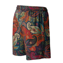 Load image into Gallery viewer, Sandtown-Apache Unisex paisley mesh shorts
