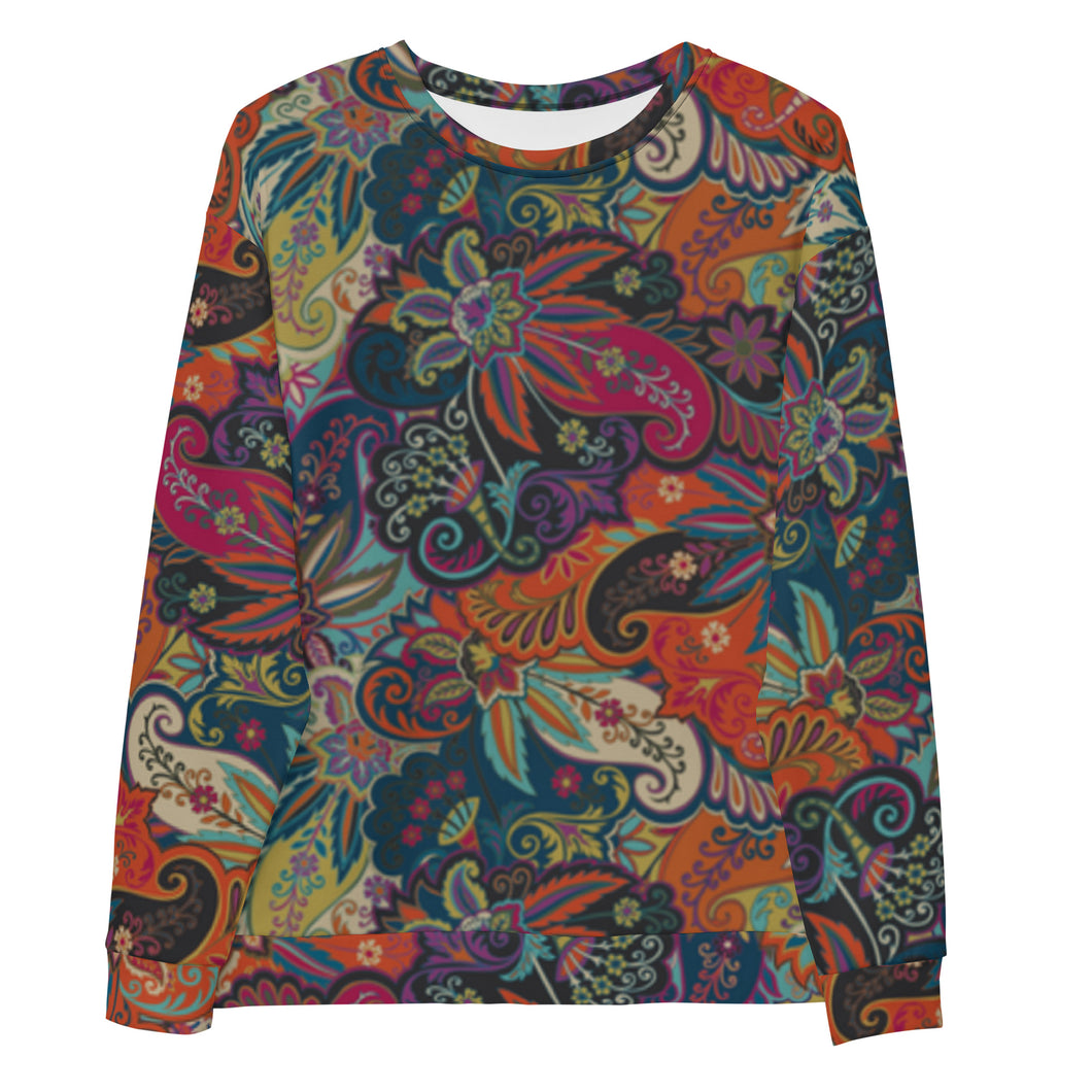 The-Sandtown-Apache Unisex Paisley Sweatshirt