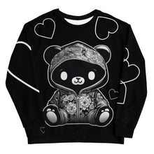 Load image into Gallery viewer, Black-Teddy Unisex Sweatshirt
