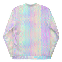 Load image into Gallery viewer, Illuminaughty-Iridescent Unisex Bomber Jacket
