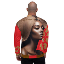 Load image into Gallery viewer, Funique’s [Black COVERGIRL] Unisex Bomber Jacket
