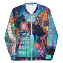 Load image into Gallery viewer, ‘The Chinese-Dragon-Slayer HULK’ Unisex Bomber Jacket
