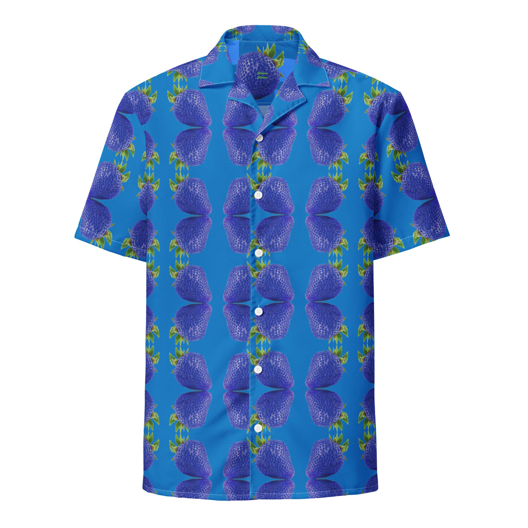 I-Blue-You-Away Unisex button shirt