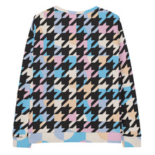 Load image into Gallery viewer, Pastel-Love Unisex Houndstooth Sweatshirt
