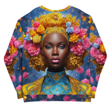 Load image into Gallery viewer, Melanated-Flowers Unisex Sweatshirt
