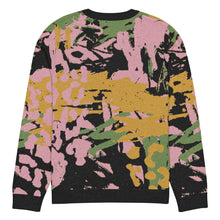 Load image into Gallery viewer, [ Scribbled Safari ] Knitted crew neck sweater
