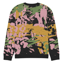 Load image into Gallery viewer, [ Scribbled Safari ] Knitted crew neck sweater
