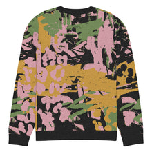 Load image into Gallery viewer, [ Scribbled Safari ] Knitted crew neck sweater
