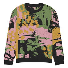Load image into Gallery viewer, [ Scribbled Safari ] Knitted crew neck sweater
