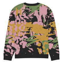 Load image into Gallery viewer, [ Scribbled Safari ] Knitted crew neck sweater
