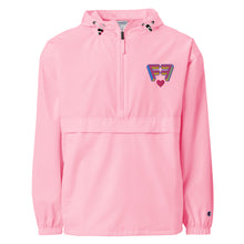 Load image into Gallery viewer, [Funique’s Pink • Candy] Embroidered Champion Packable Jacket

