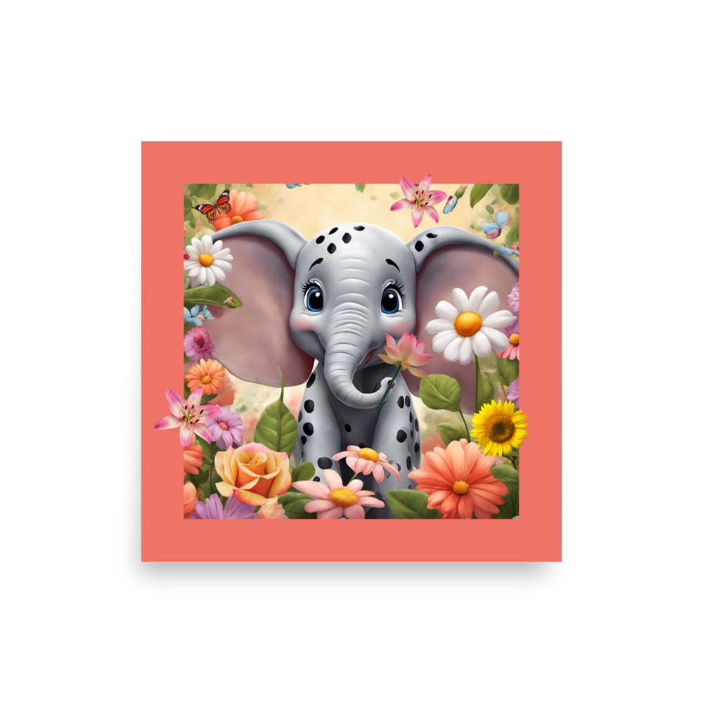 Dumbo-Dalmatian Poster