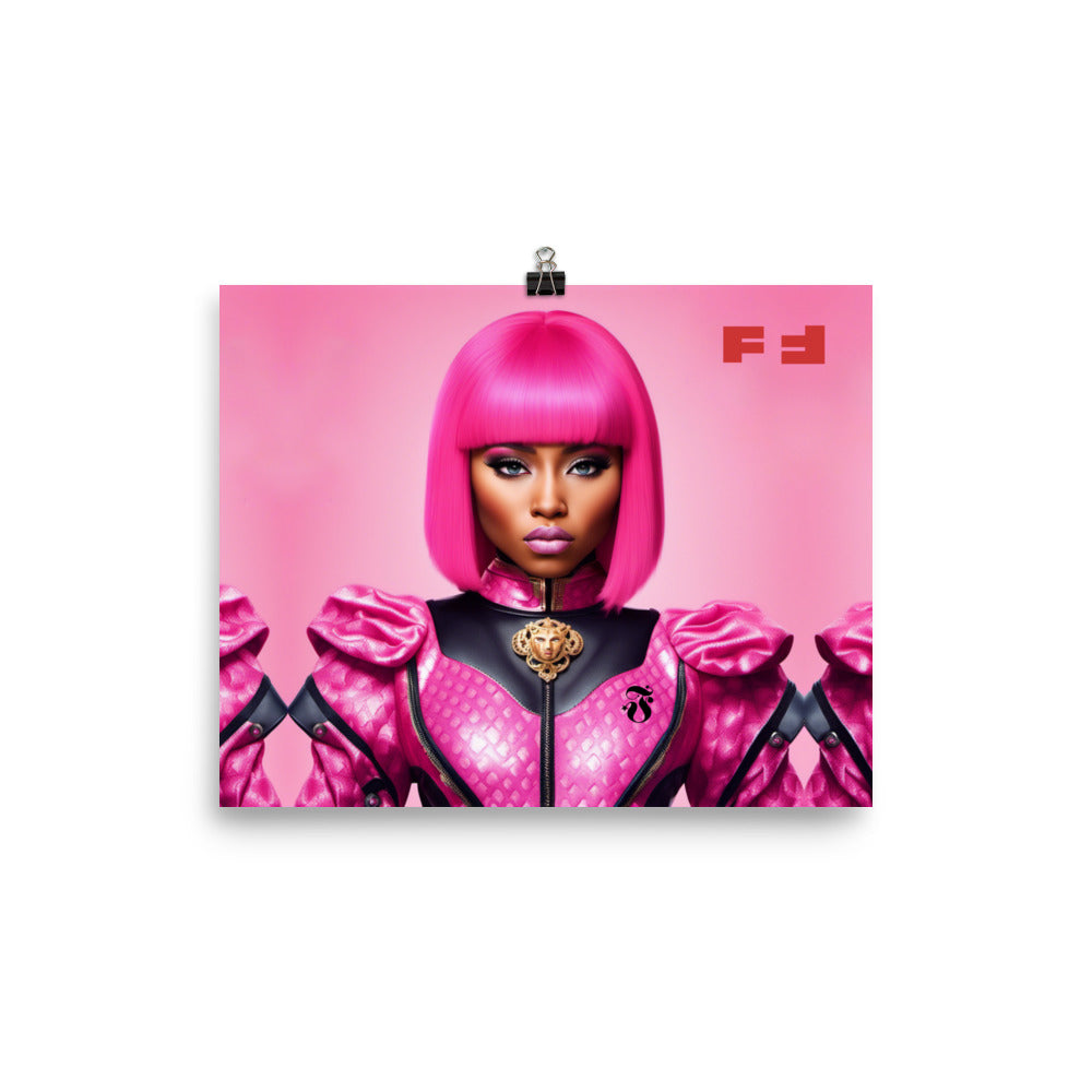 Pink-Barbie Poster