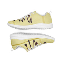 Load image into Gallery viewer, White-Chocolate-Drizzle-FU-Shizzle Men’s athletic shoes
