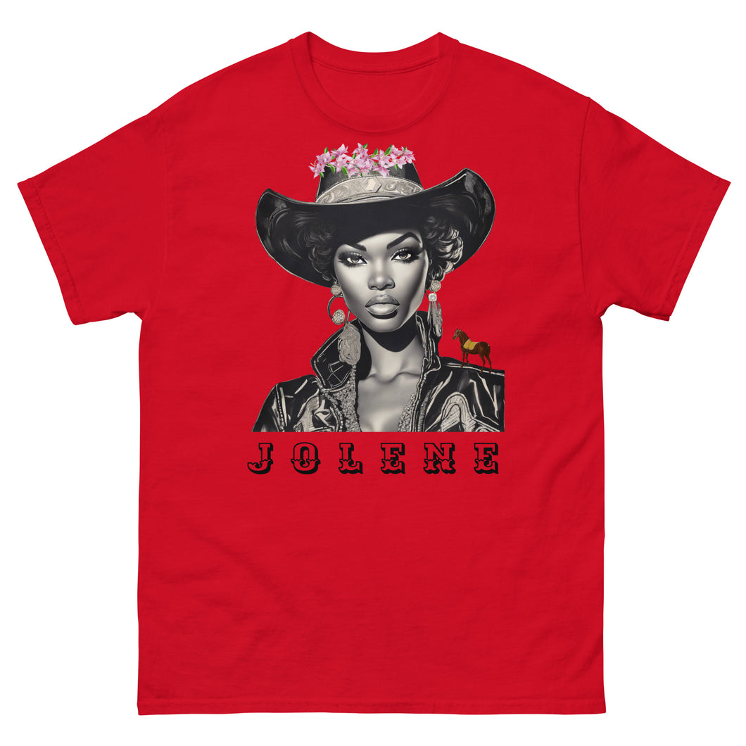 JOLENE-the-villain classic unisex tee