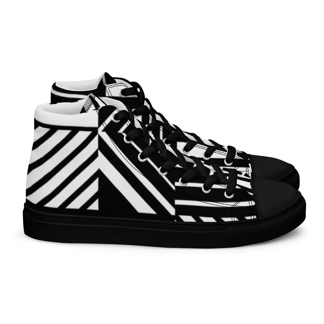 The-Monotony’s-Riddle Men’s high top shoes