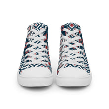 Load image into Gallery viewer, Urban-Navajo Men’s high top canvas shoes
