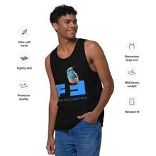 Load image into Gallery viewer, Sandtown-Hummingbird Men’s premium tank top
