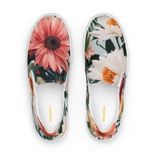 Load image into Gallery viewer, ‘Summer’s Bloom’ Men’s slip-on canvas shoes
