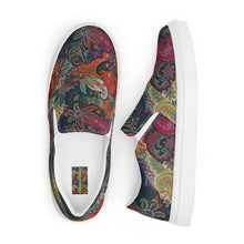 Load image into Gallery viewer, Sandtown-Apache Men’s slip-on canvas shoes
