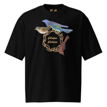 Load image into Gallery viewer, [The Bird Meet-Up] Oversized heavyweight t-shirt
