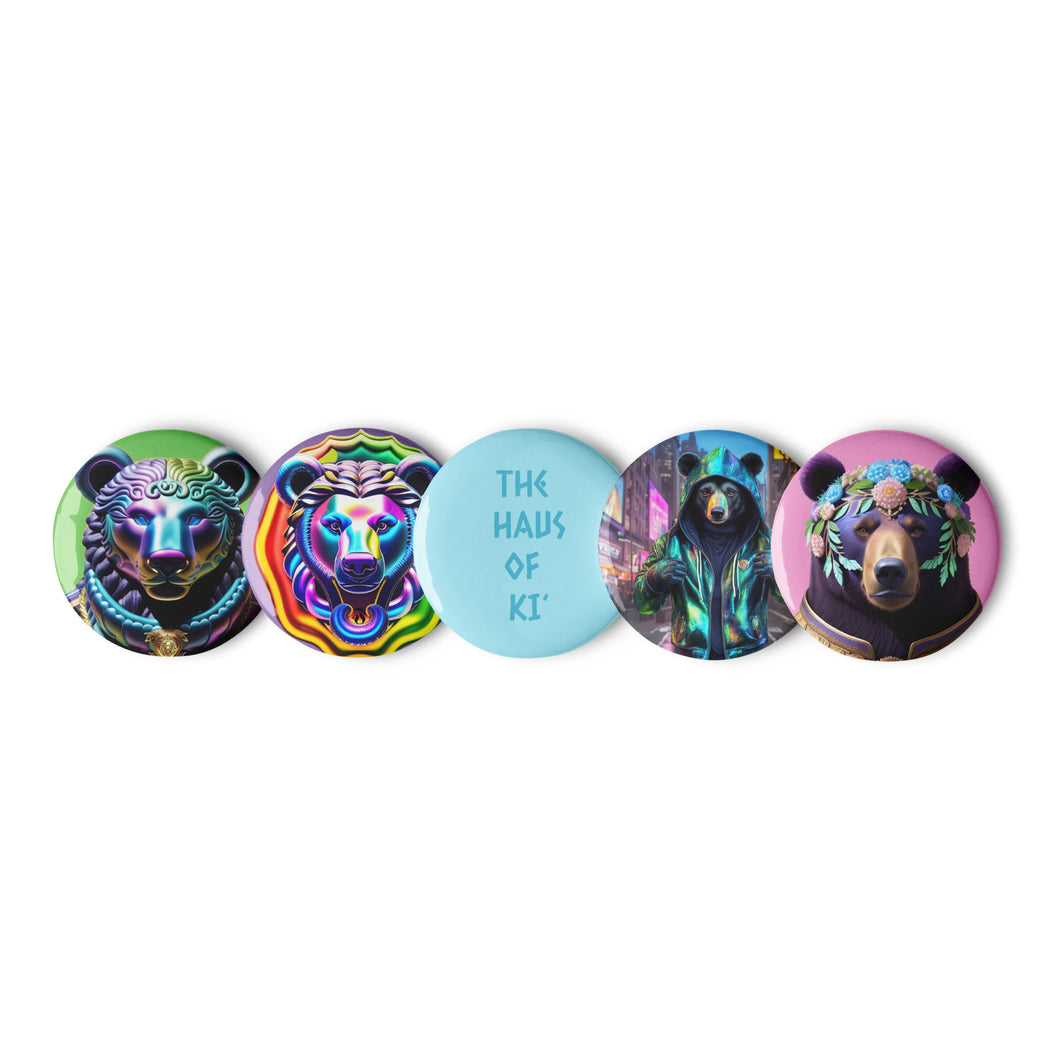 The-Haus Set of pin buttons