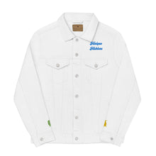 Load image into Gallery viewer, The-Pristine Unisex white denim jacket
