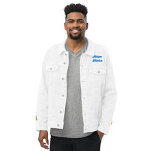 Load image into Gallery viewer, The-Pristine Unisex white denim jacket
