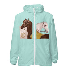 Load image into Gallery viewer, Urban-Cowboy Unisex zip-up windbreaker
