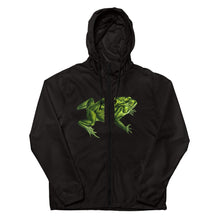 Load image into Gallery viewer, What’s HOPnin’ Unisex lightweight zip up windbreaker
