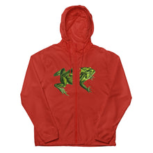 Load image into Gallery viewer, What’s HOPnin’ Unisex lightweight zip up windbreaker
