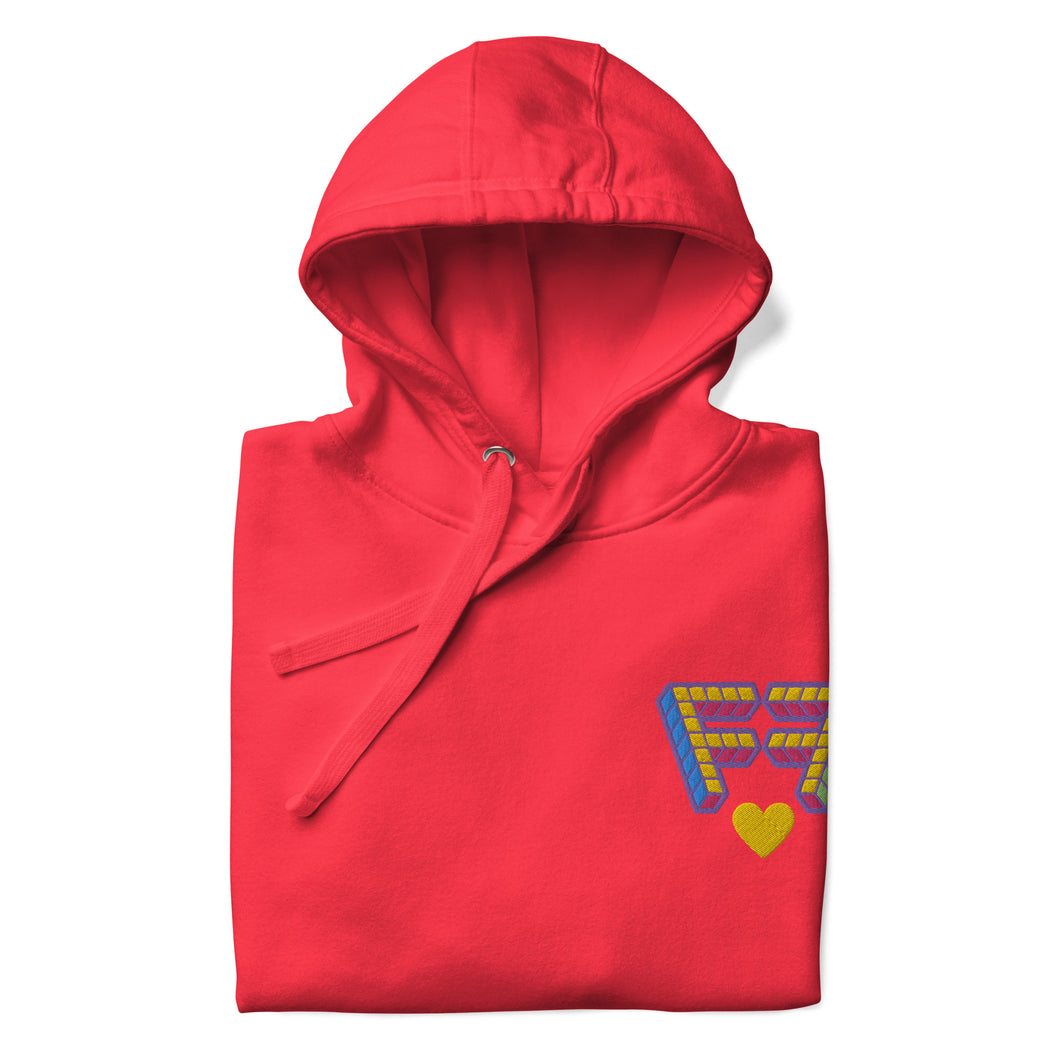 Funique Fashions [Strawberry Menace] Unisex Hoodie