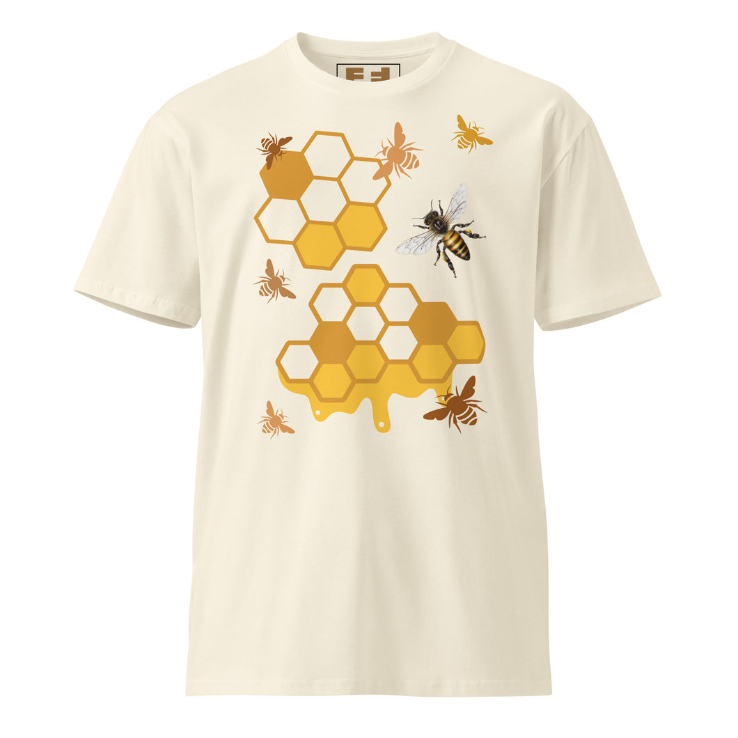 BEE-Different Unisex honeycomb t-shirt