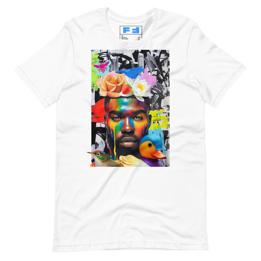 Painted-Melanin (SupremeMuseum) Unisex staple eco t-shirt