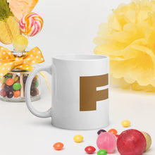 Load image into Gallery viewer, Funique &amp; Coffee White glossy mug
