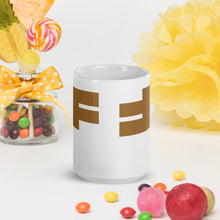 Load image into Gallery viewer, Funique &amp; Coffee White glossy mug
