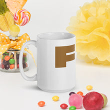 Load image into Gallery viewer, Funique &amp; Coffee White glossy mug
