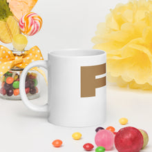 Load image into Gallery viewer, Funique &amp; Coffee White glossy mug
