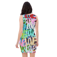 Load image into Gallery viewer, Sweet-Love (Sublimation Cut &amp; Graffiti Sew) Dress
