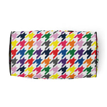 Load image into Gallery viewer, Houndstooth Club-Fiesta Duffle bag
