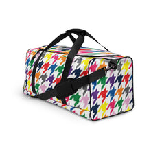 Load image into Gallery viewer, Houndstooth Club-Fiesta Duffle bag
