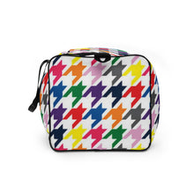 Load image into Gallery viewer, Houndstooth Club-Fiesta Duffle bag
