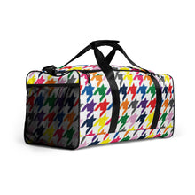 Load image into Gallery viewer, Houndstooth Club-Fiesta Duffle bag
