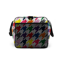 Load image into Gallery viewer, Houndstooth Club-Fiesta Duffle bag
